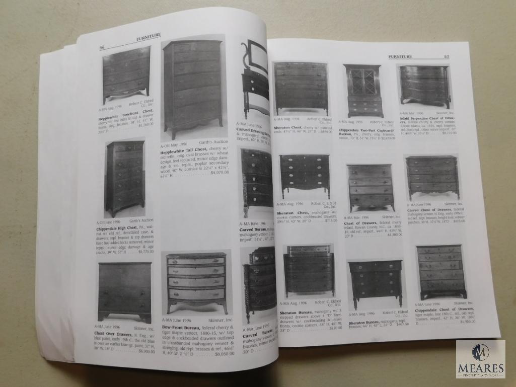 1997-1998 Pictorial Price Guide to American Antiques ( Dorothy Hammond), American Art Pottery Wall