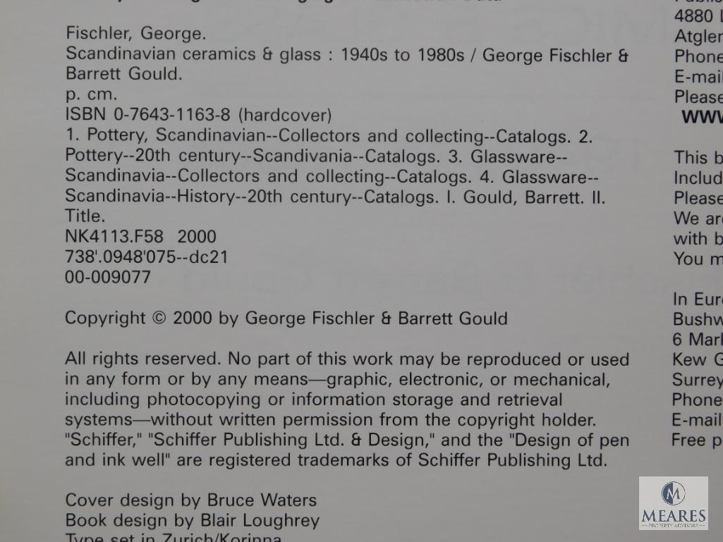 Scandinavian Ceramics and Glass 1940-1980 ( George Fischler & Barrett Gould), Opalescent Glass