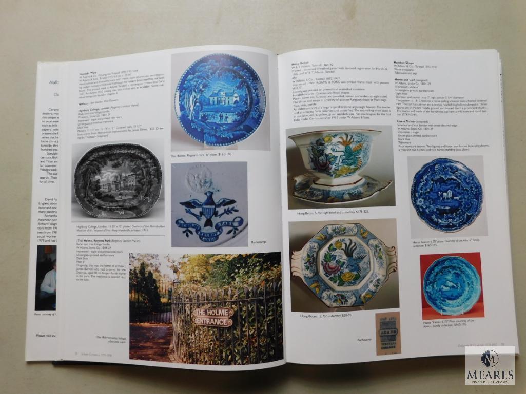 Adams Ceramics staffordshire pottery and pots, 1779-1998 (David A. Furniss, J. Richard Wagner,