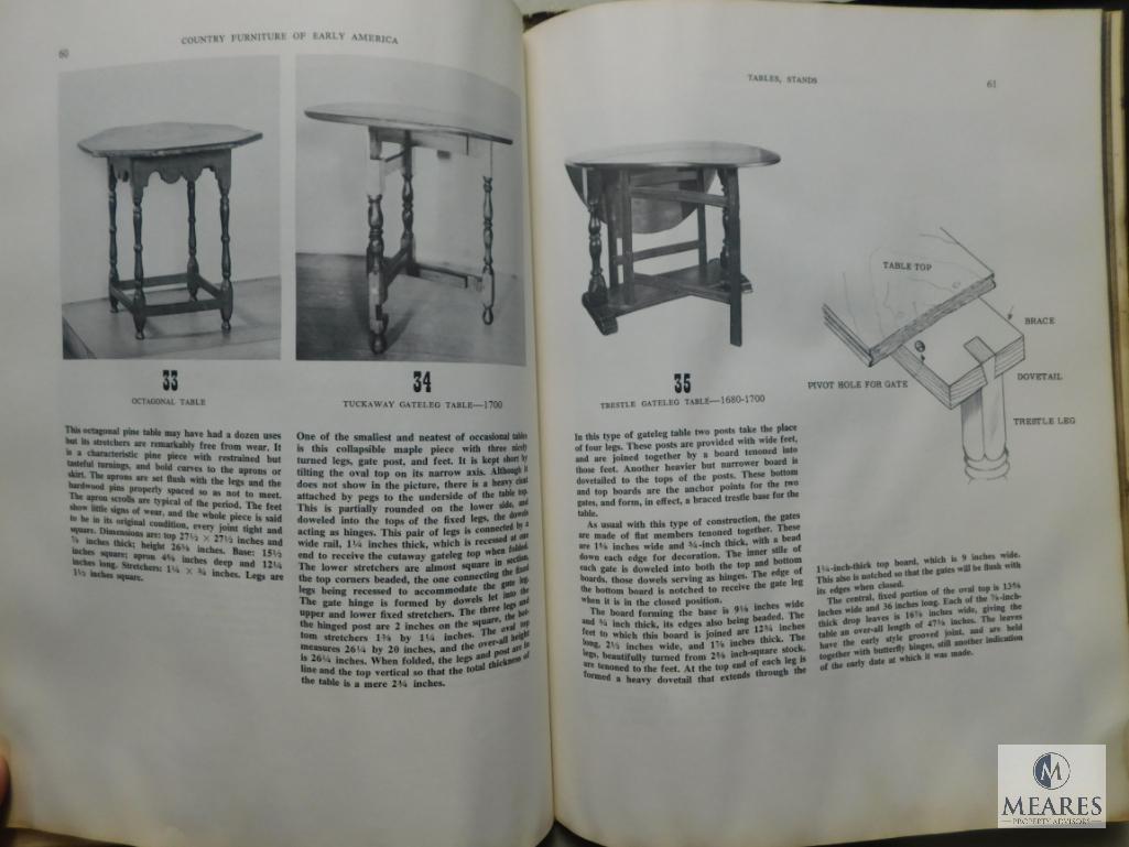 American Furniture ( Robert W. and Harriett Swedberg) , Country Furniture of Early America (Henry