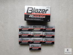 500 Rounds Blazer .22LR .22 Ammo Ammunition 40 Grain