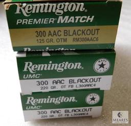 46 Rounds Remington 300 ACC Blackout Rifle Ammunition Ammo 220 Grain