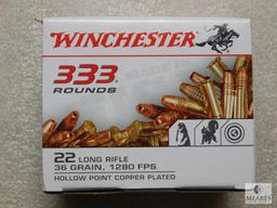 Approx 300 Rounds Winchester .22LR .22 Ammo 36 Grain