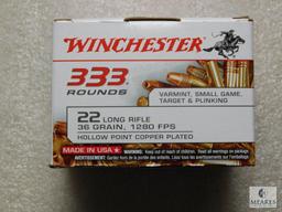 Approx 300 Rounds Winchester .22LR .22 Ammo 36 Grain