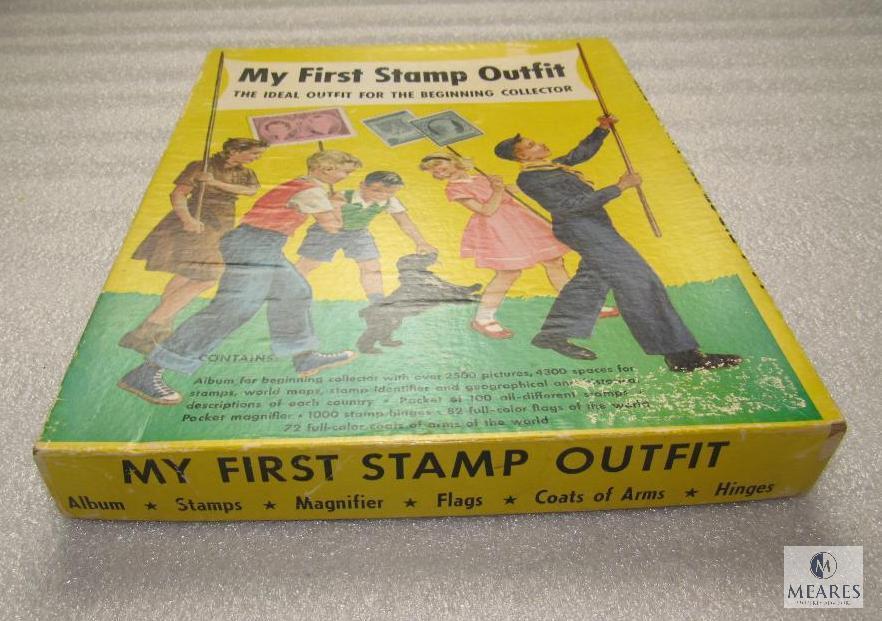My First Stamp Outfit Box with The Discoverer Stamp Album
