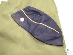 Official BSA Olive Green Vintage Women's Shorts & Den Mother Hat w/ Cub Scout Pin