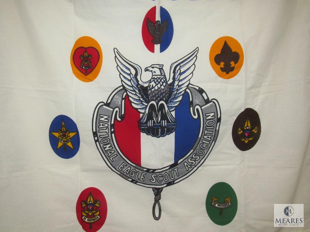 36" x 36" "On My Honor I Will do My Best" Eagle Scout Association BSA Flag Banner