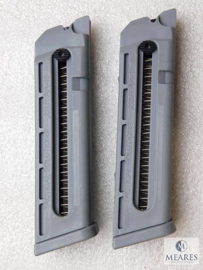 2.22 Long rifle Glock magazines for conversion kits