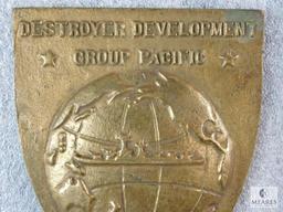 Destroyer Development Group Pacific Brass or Bronze Emblem