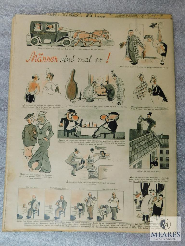 Lot of 4 Beyers Frauen Illustrierte - Women's Illustration - Magazine Germany 1942