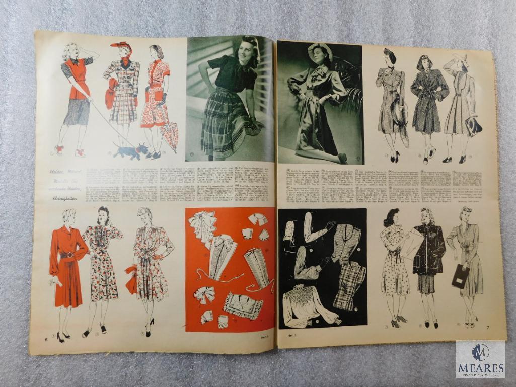 Lot of 4 Beyers Frauen Illustrierte - Women's Illustration - Magazine Germany 1942