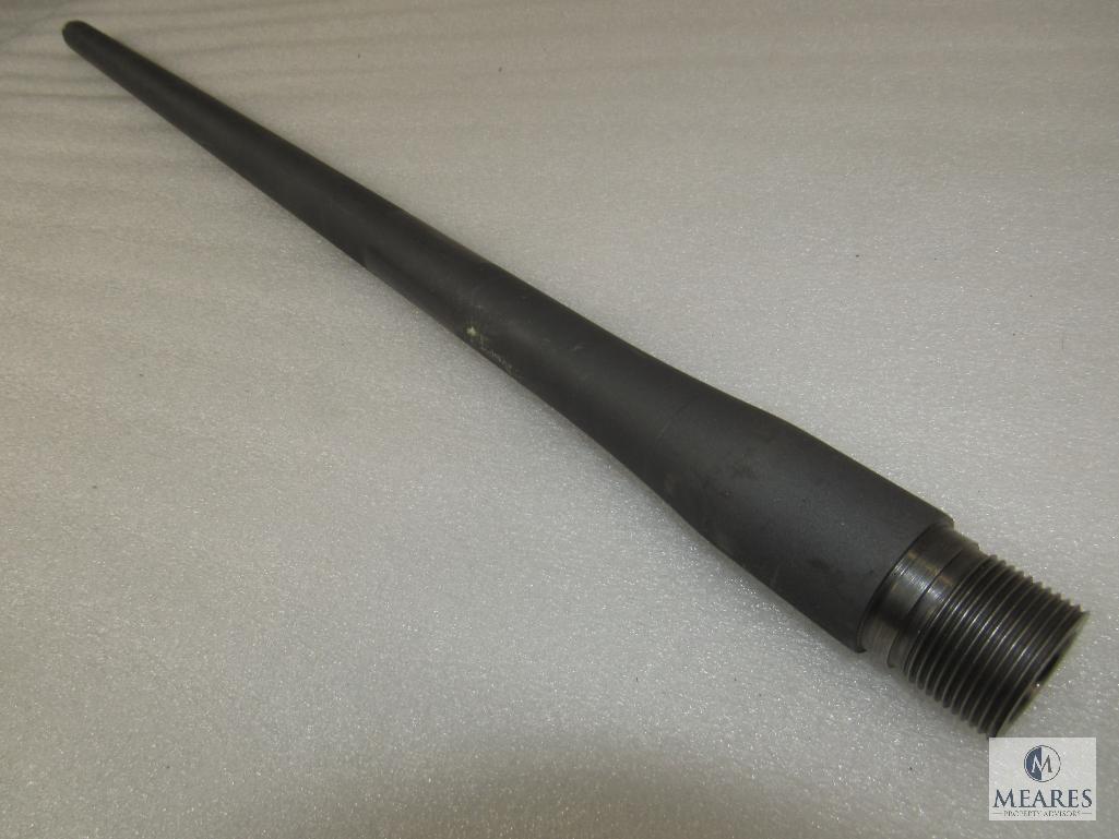 25 " 6.5 creedmoor threaded barrel (Gray Powder coat finish)