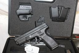 Springfield Armory XD-9 9mm Pistol w/Gear Package.