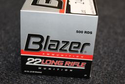 500 Rounds of Blazer .22 LR Ammo.