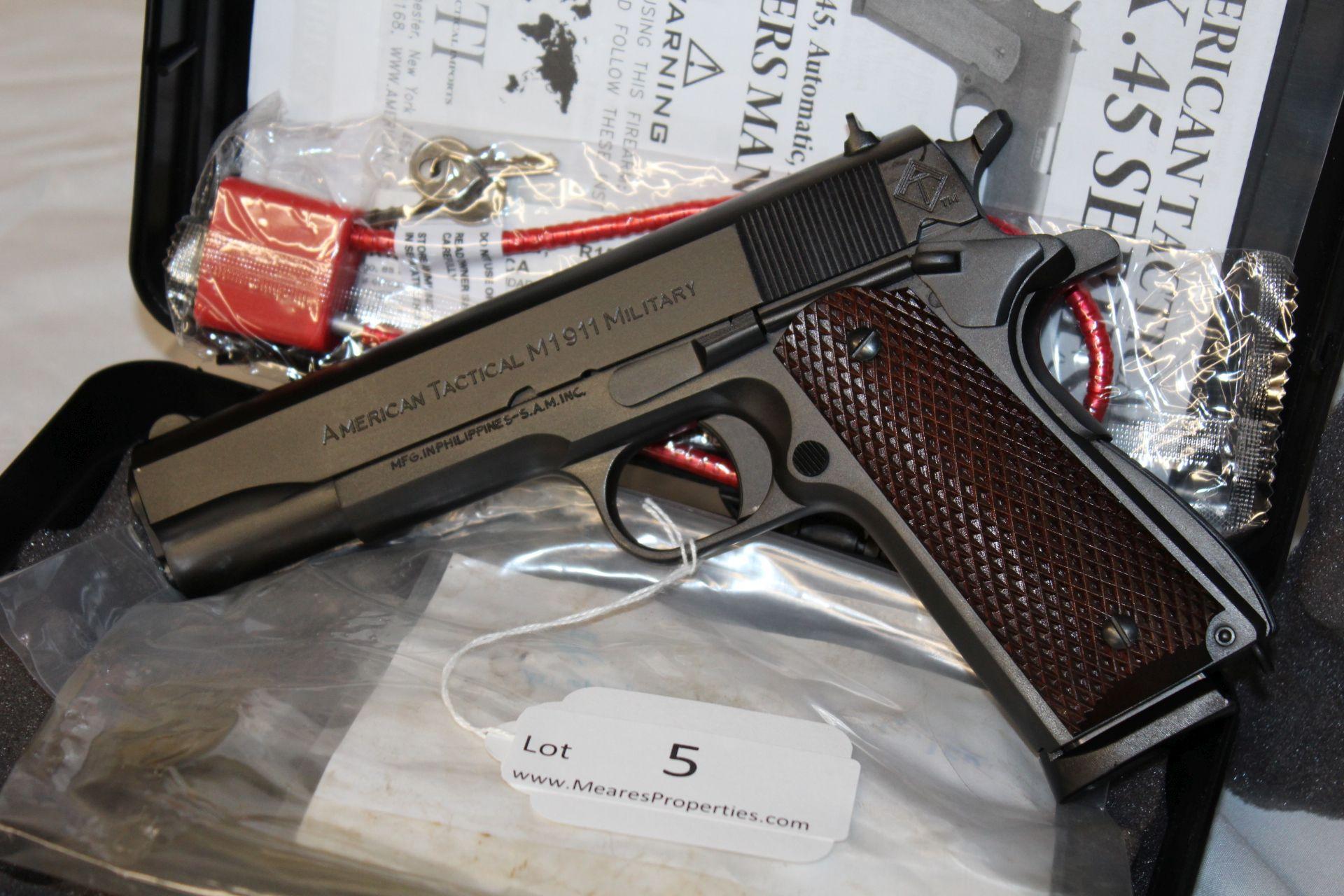 American Tactical M1911 Military .45 ACP Pistol.  NIB.