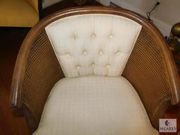 Vintage Cane Side Chair Craft Side Chair