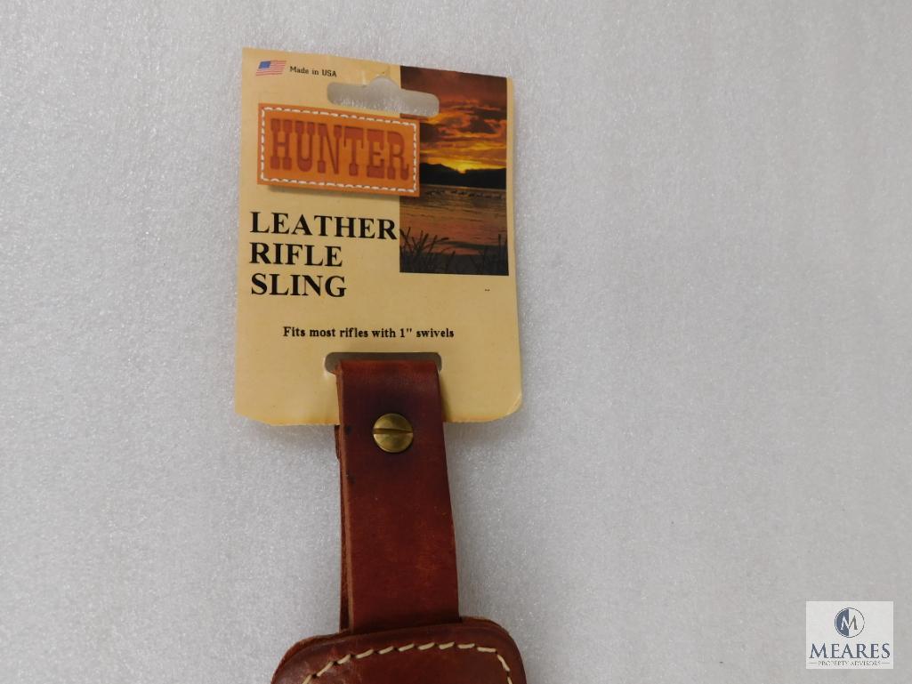 New Hunter Leather padded rifle sling , fits one inch swivels