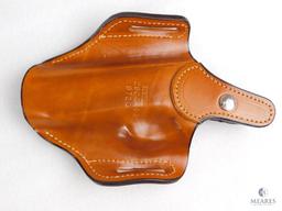 New Leather pancake holster fits Smith and Wesson Sigma 9mm, 40 S&W and similar semi auto pistols