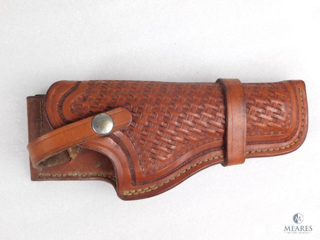 Browning leather tooled holster fits Browning Hi-power 9mm