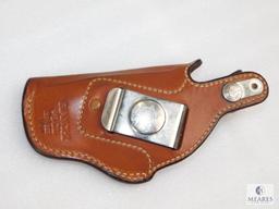 Bianchi leather thumb break holster fits 2-1/2" S&W .38/.357 magnum