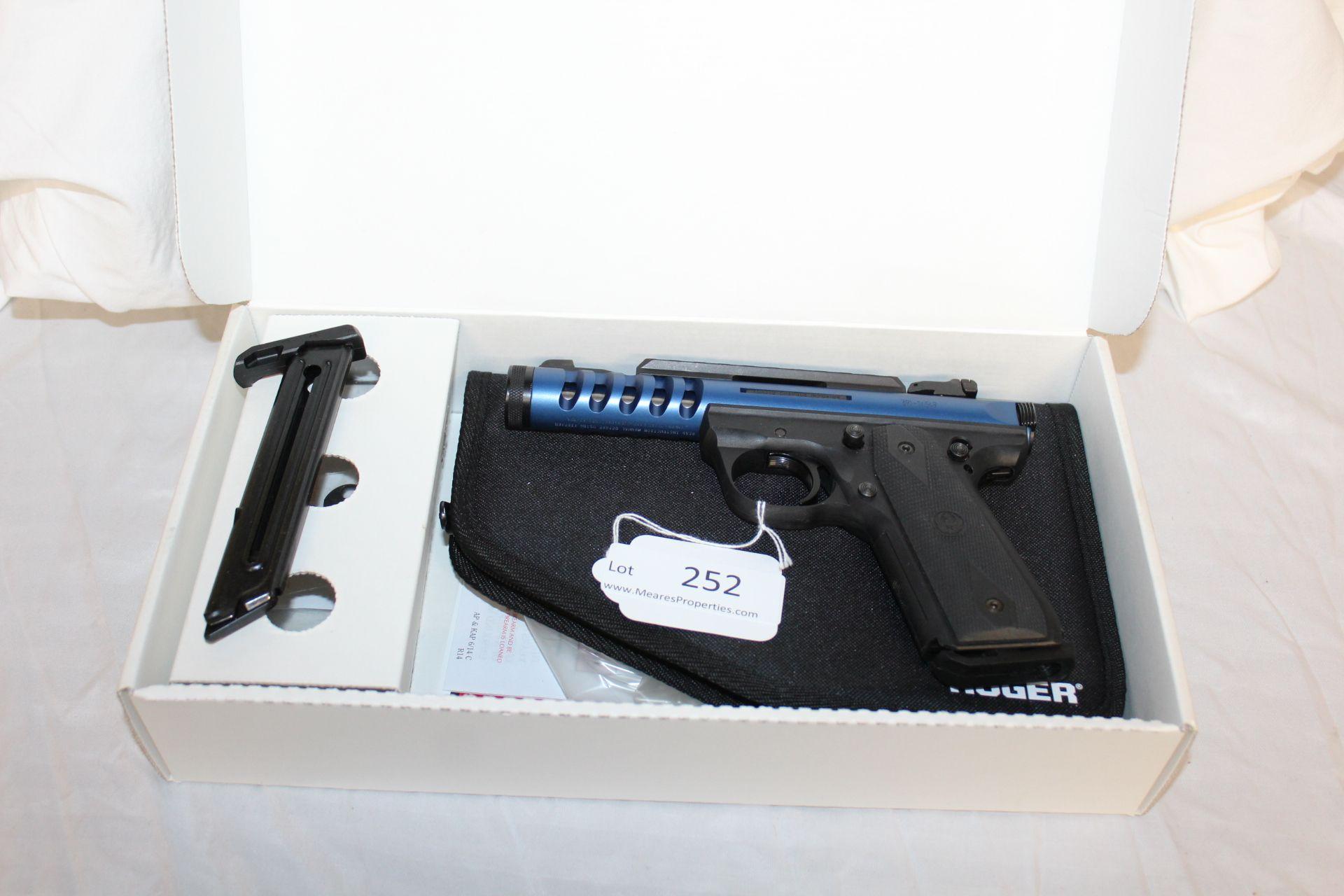 Ruger 22/45 Lite .22LR Pistol in Blue Anodize.  NIB.