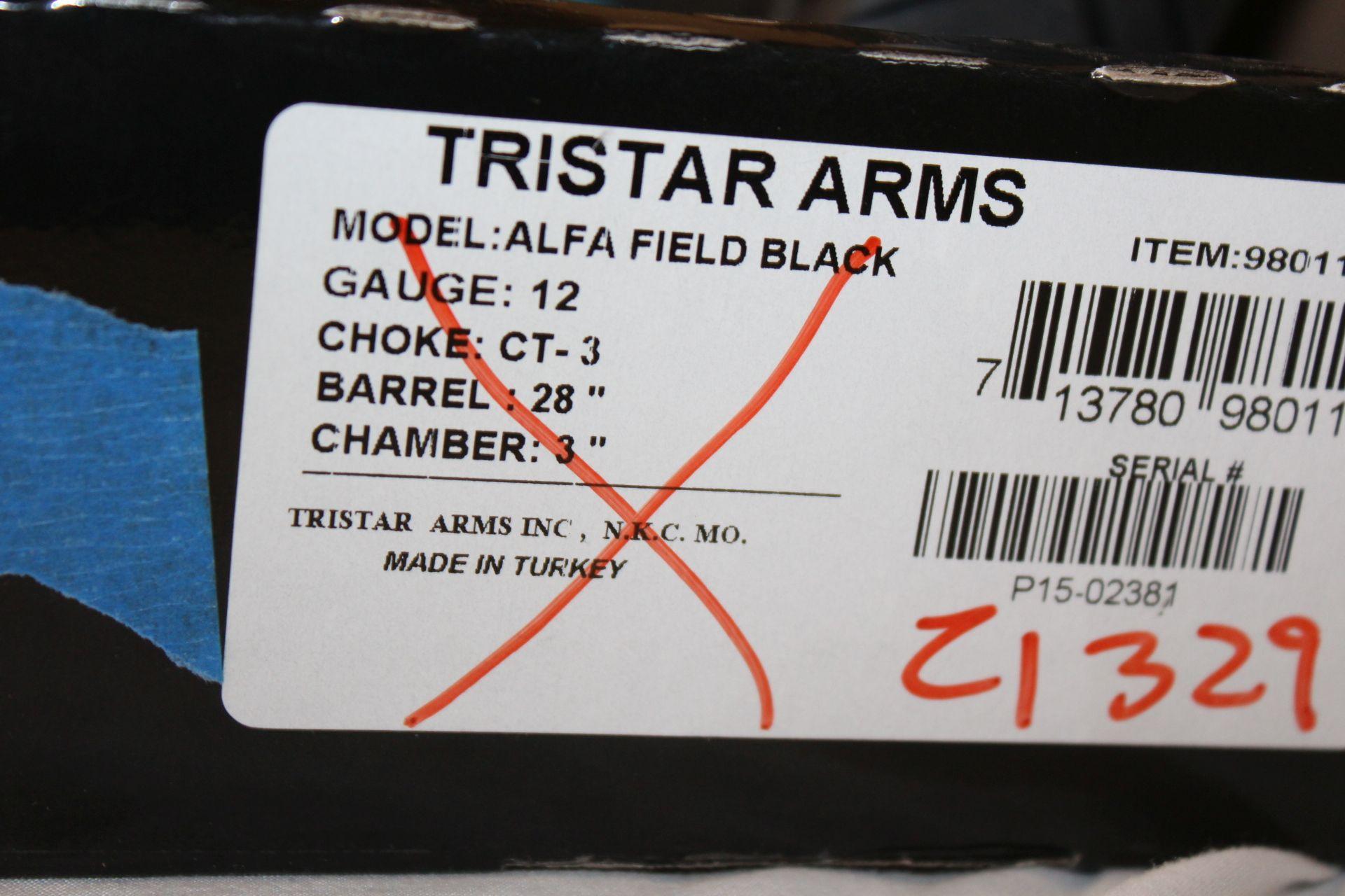 TriStar "Alfa Field" .12 Ga. Pump Shotgun w/28" VR Barrel.