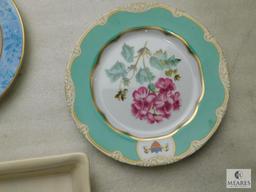 Lot 6 Collector Plates includes White House China & Grassland Road China Tray