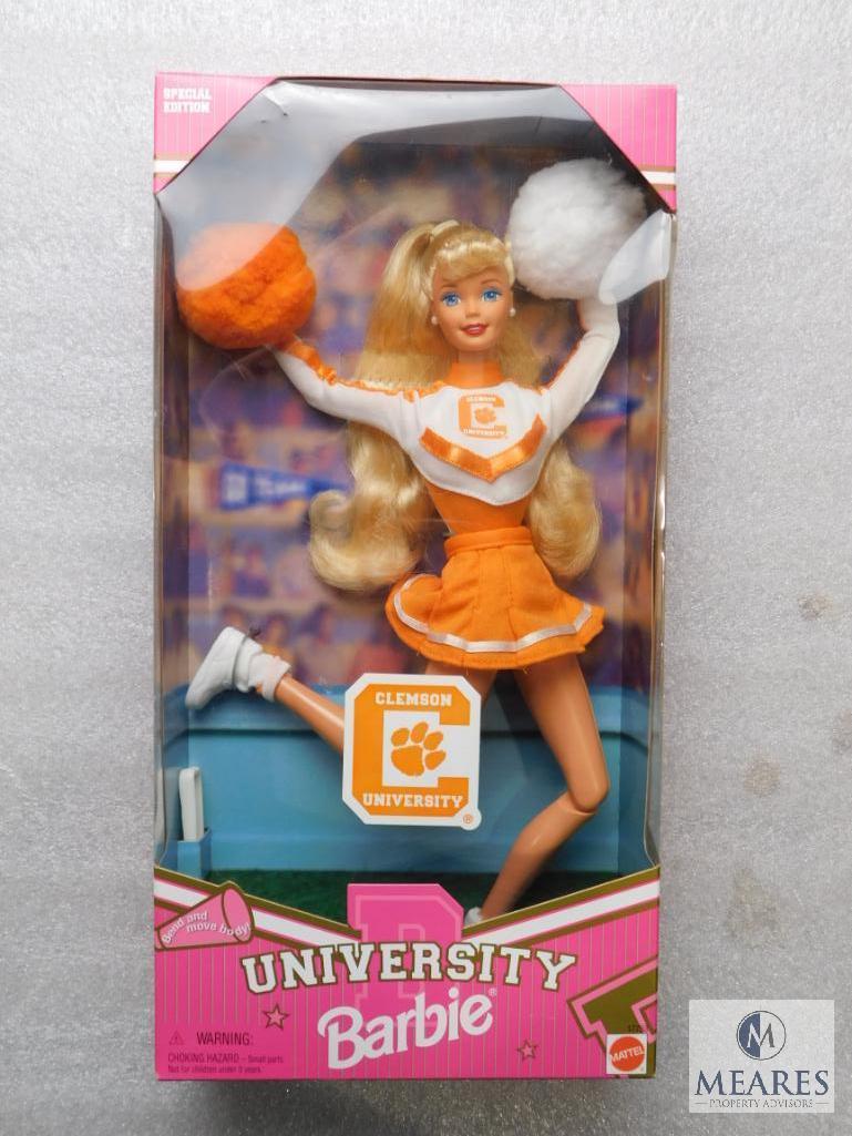 1997 Clemson University Barbie Doll New in box