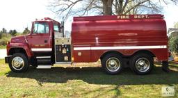 1991 Ford LNT9000 Truck Tanker Fire Truck VIN # 1FTYW90L0MVA23996