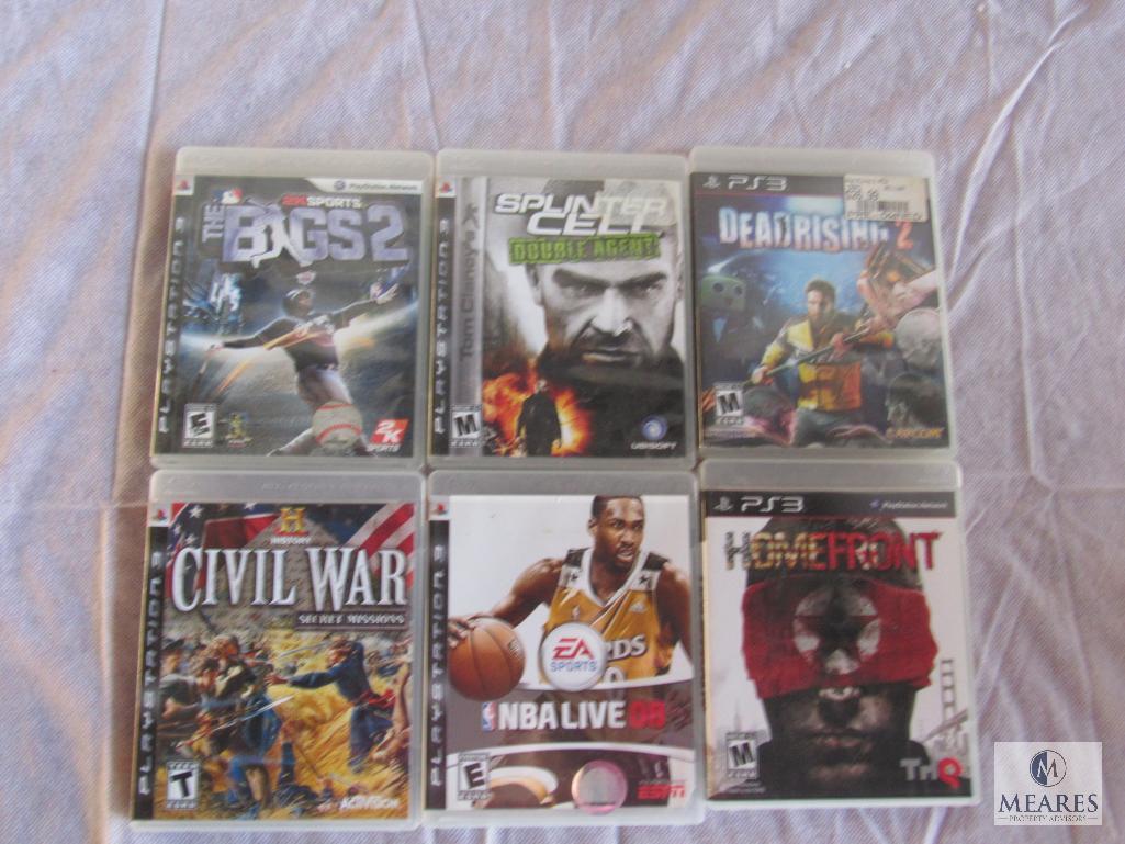 Lot of 6 - PS3 games (refer to photos for Game titles)