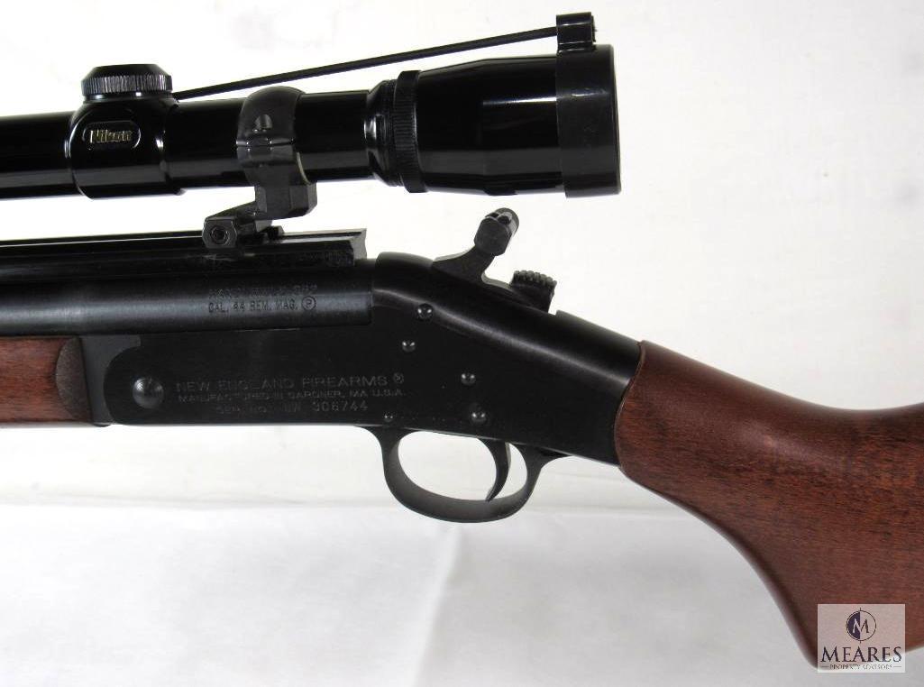 New England Firearms Handi-Rifle .44 REM Mag Single Shot Rifle w/ Nikon Scope