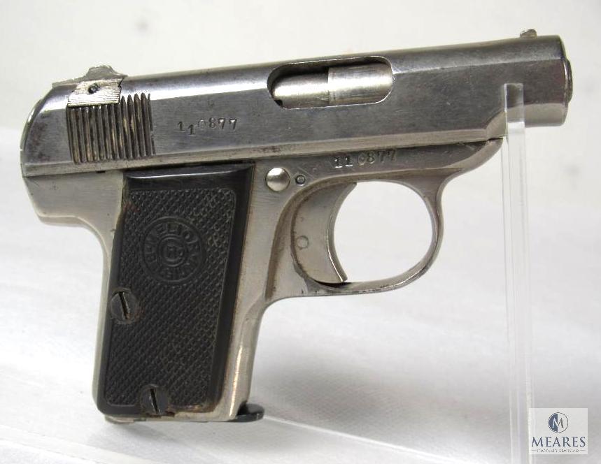 Melior .25 Cal Semi-Auto Pocket Pistol Made in Belgium