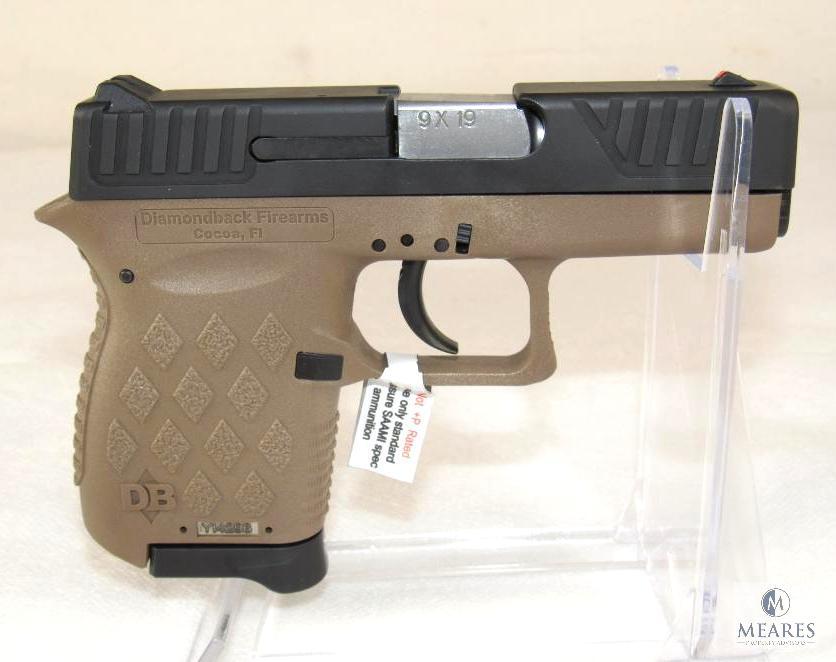 Diamondback DB9 9mm Compact Semi-Auto Pistol