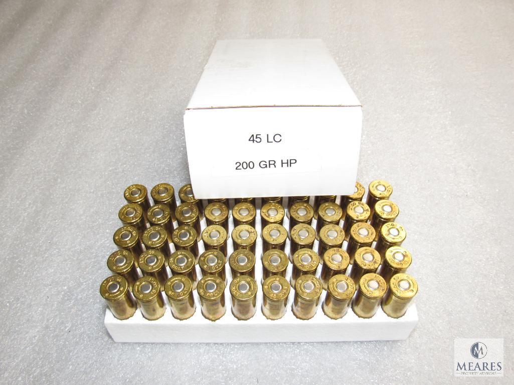 45 LC 200 Gr HP Approximately 55 Rounds ammo