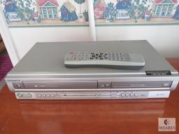 Magnavox 4 head DVD CD player VCR combination