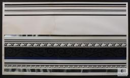 Roy Lichtenstine Entablature IV Screenprint & Foil Signed & Numbered Framed 50" x 35"