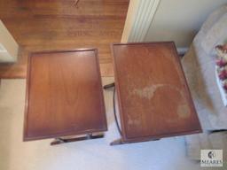 Set of Wood Nesting Side Tables