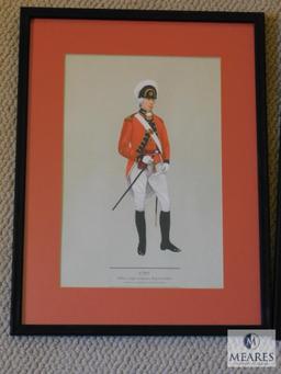 Lot 2: Royal Officer Framed Prints