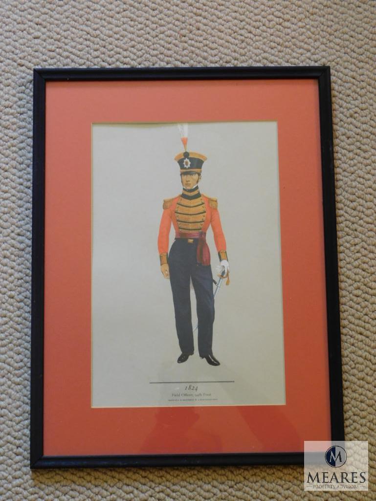 Lot 2: Royal Officer Framed Prints