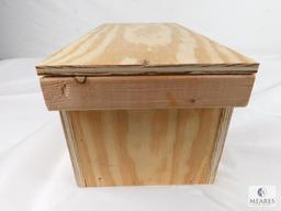 Homemade Wooden Ammo Box