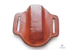 New Hunter leather mag pouch for Glock and similar staggered magazines