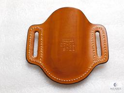 New Hunter leather mag pouch for Glock and similar staggered magazines