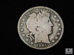 1904 Barber Half Dollar