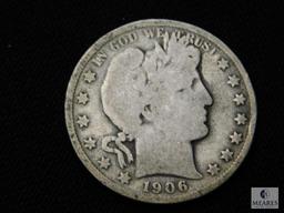 1906-S Barber Half Dollar