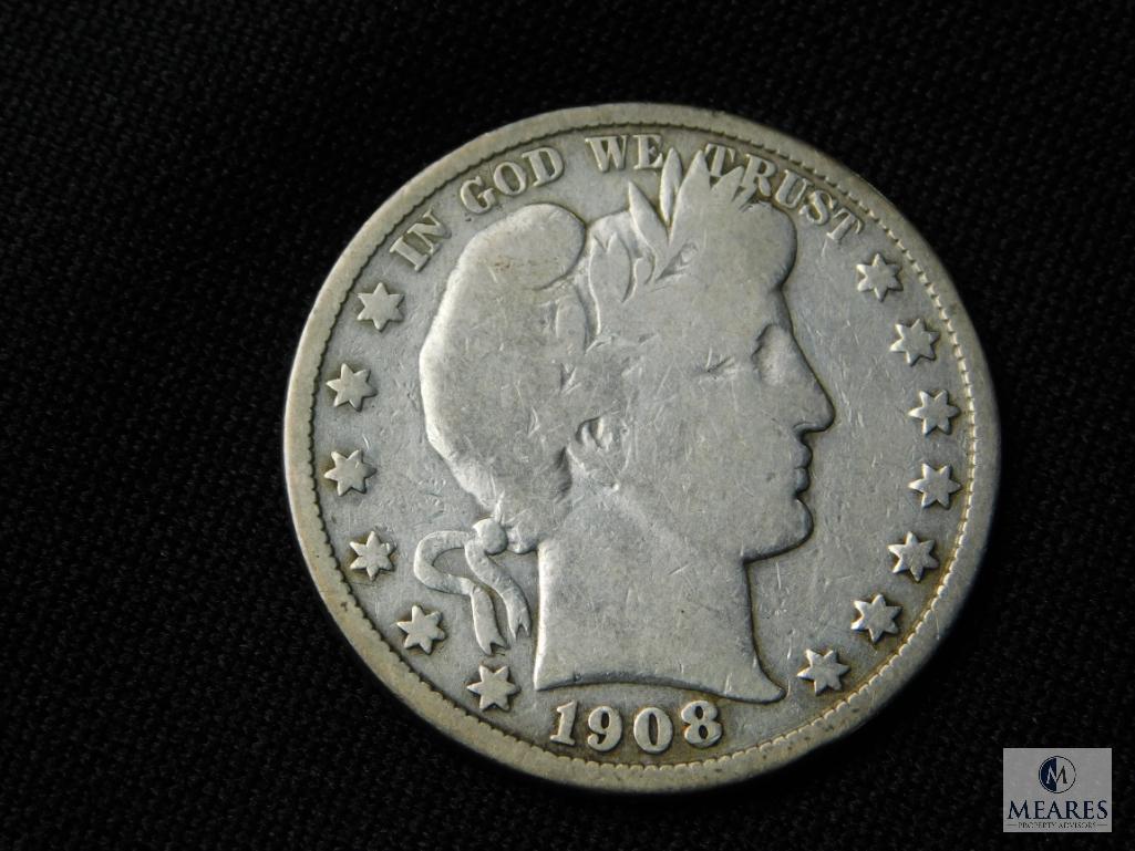 1908 Barber Half Dollar