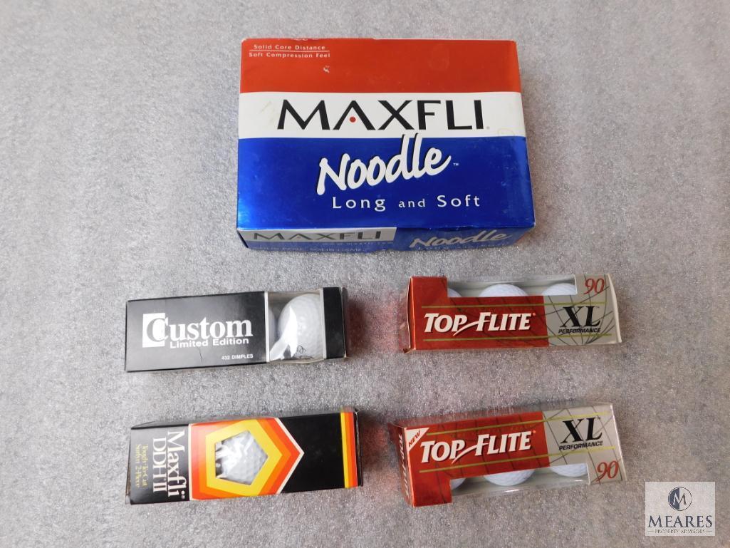 Lot New Maxfi and Top Flite Golf Balls