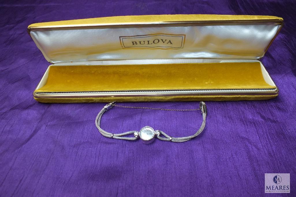 Bulova 14K Ladies Wrist Watch N4