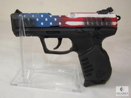 New Ruger SR22P .22 LR Semi-Auto Pistol w/ Cerakote American Flag Slide