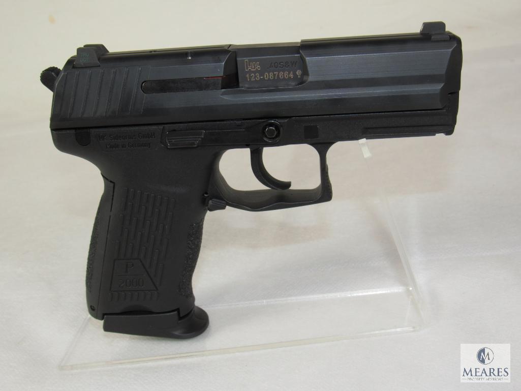 HK Heckler & Koch Firearms P2000 .40 S&W Semi-Auto Pistol