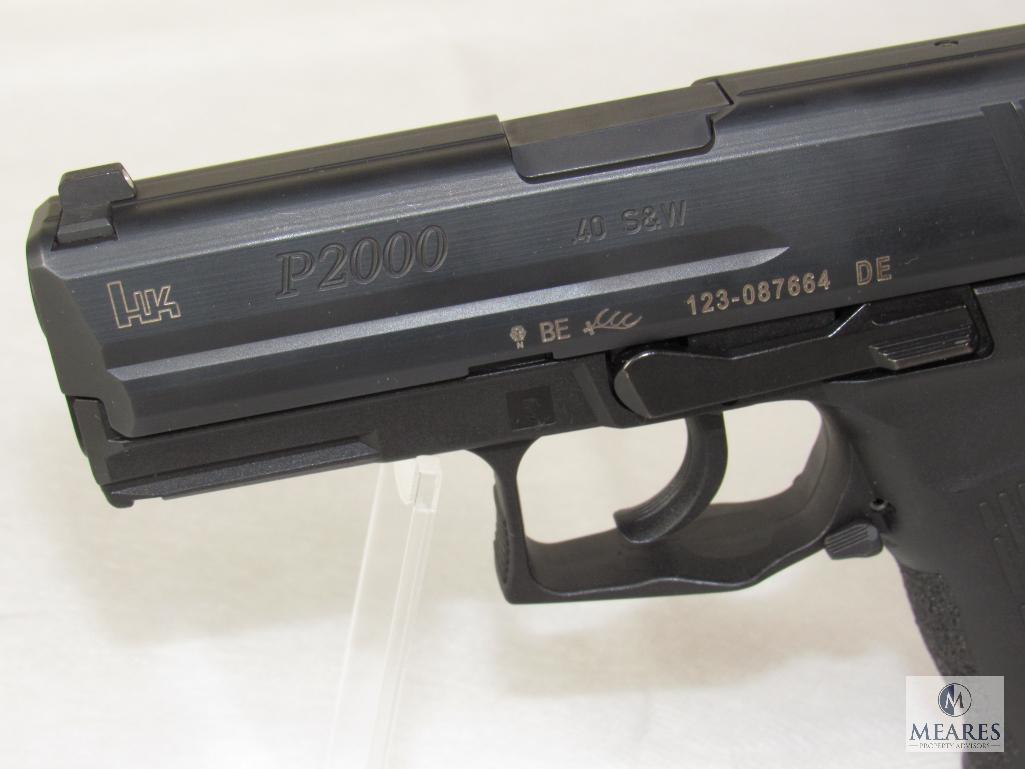 HK Heckler & Koch Firearms P2000 .40 S&W Semi-Auto Pistol